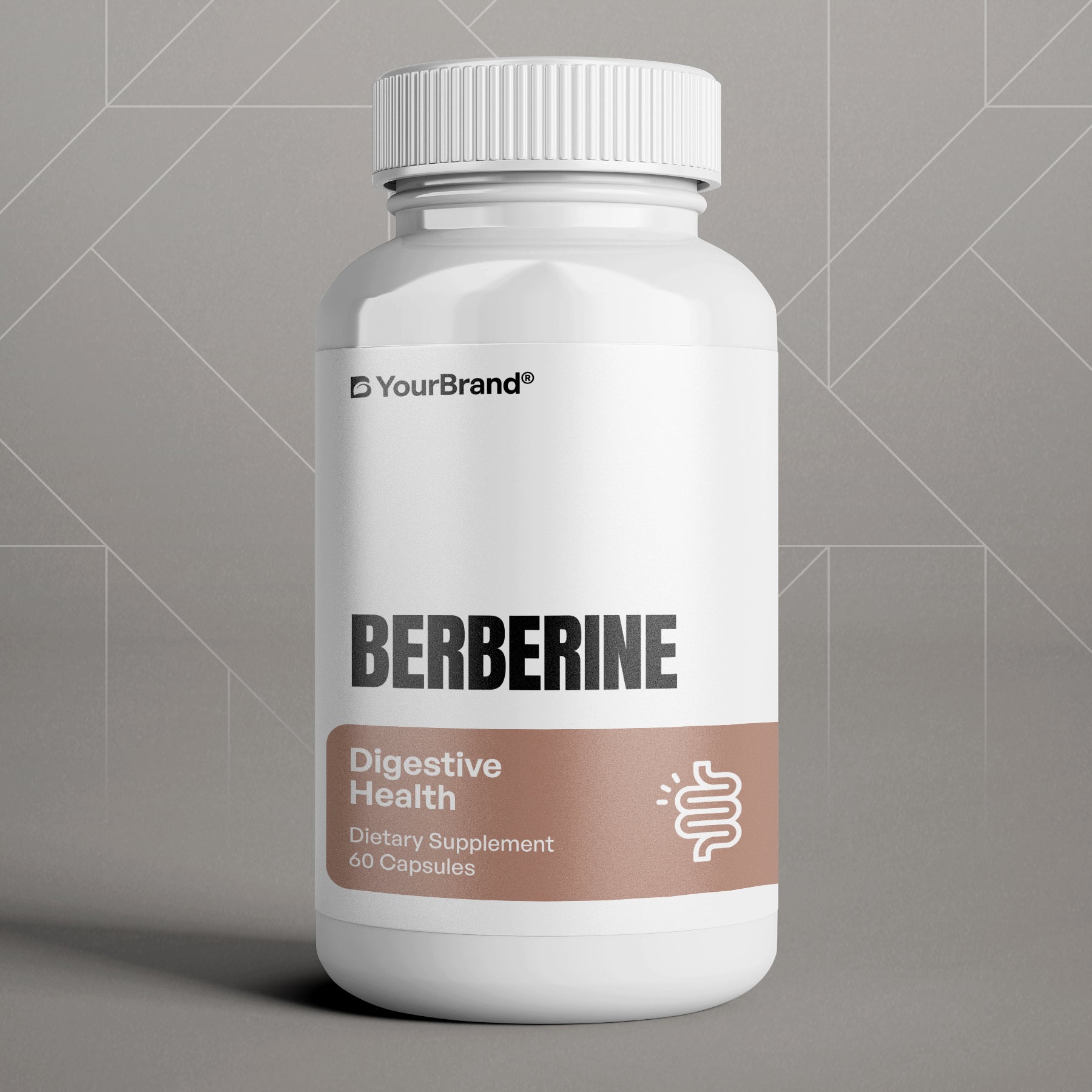 Berberine HCL Supplement Bottle