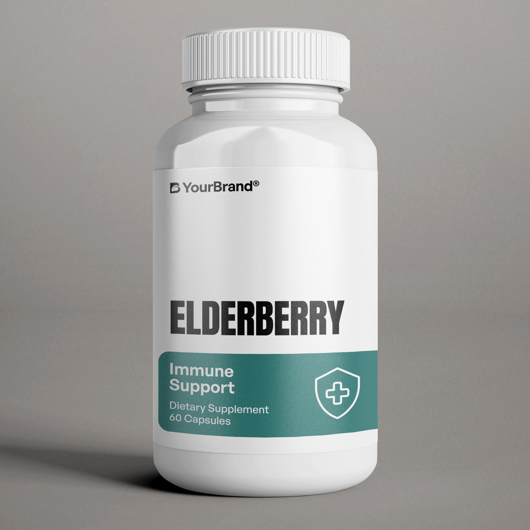 Private Label Elderberry Extract Supplement container