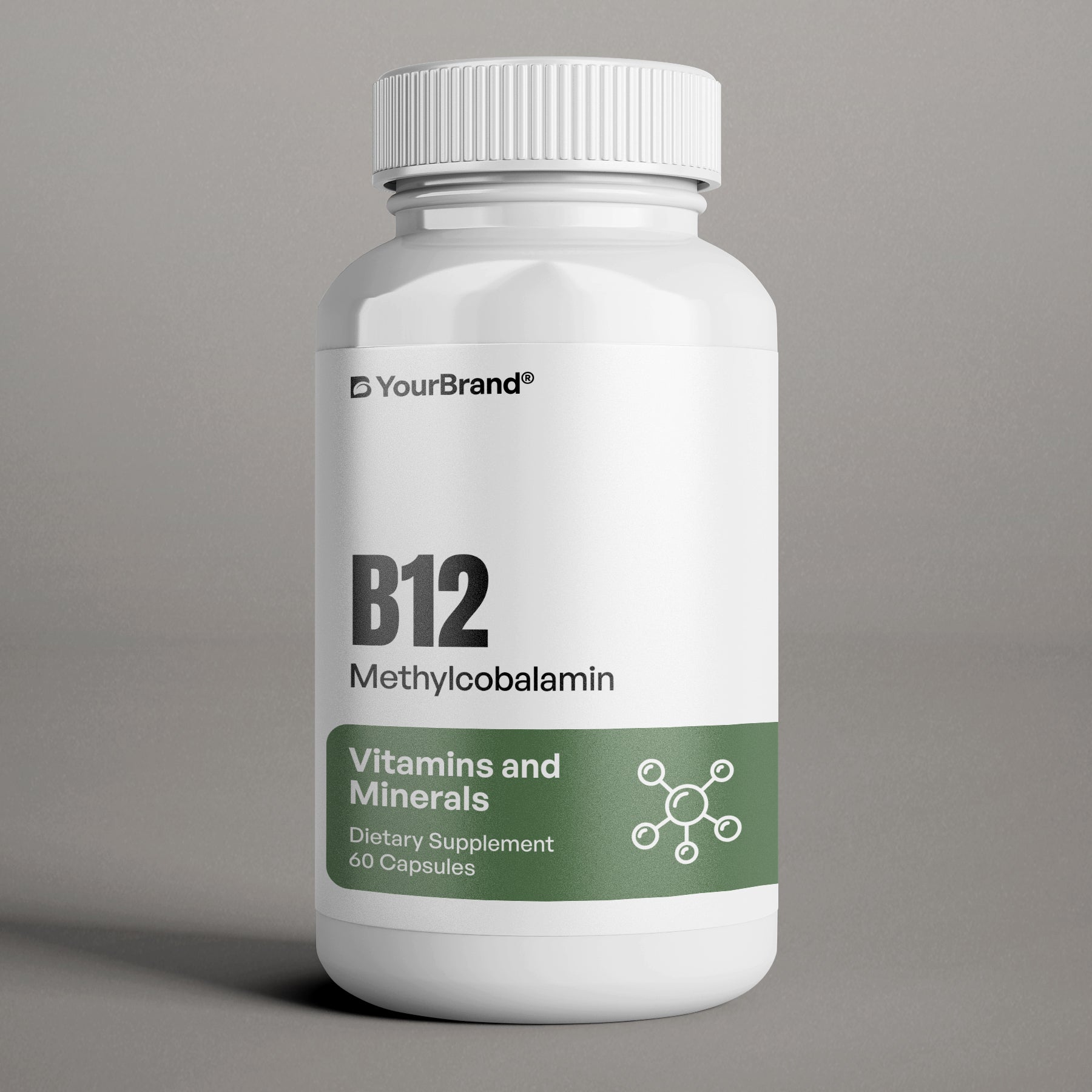 Vitamin B12 Methylcobalamin bottle