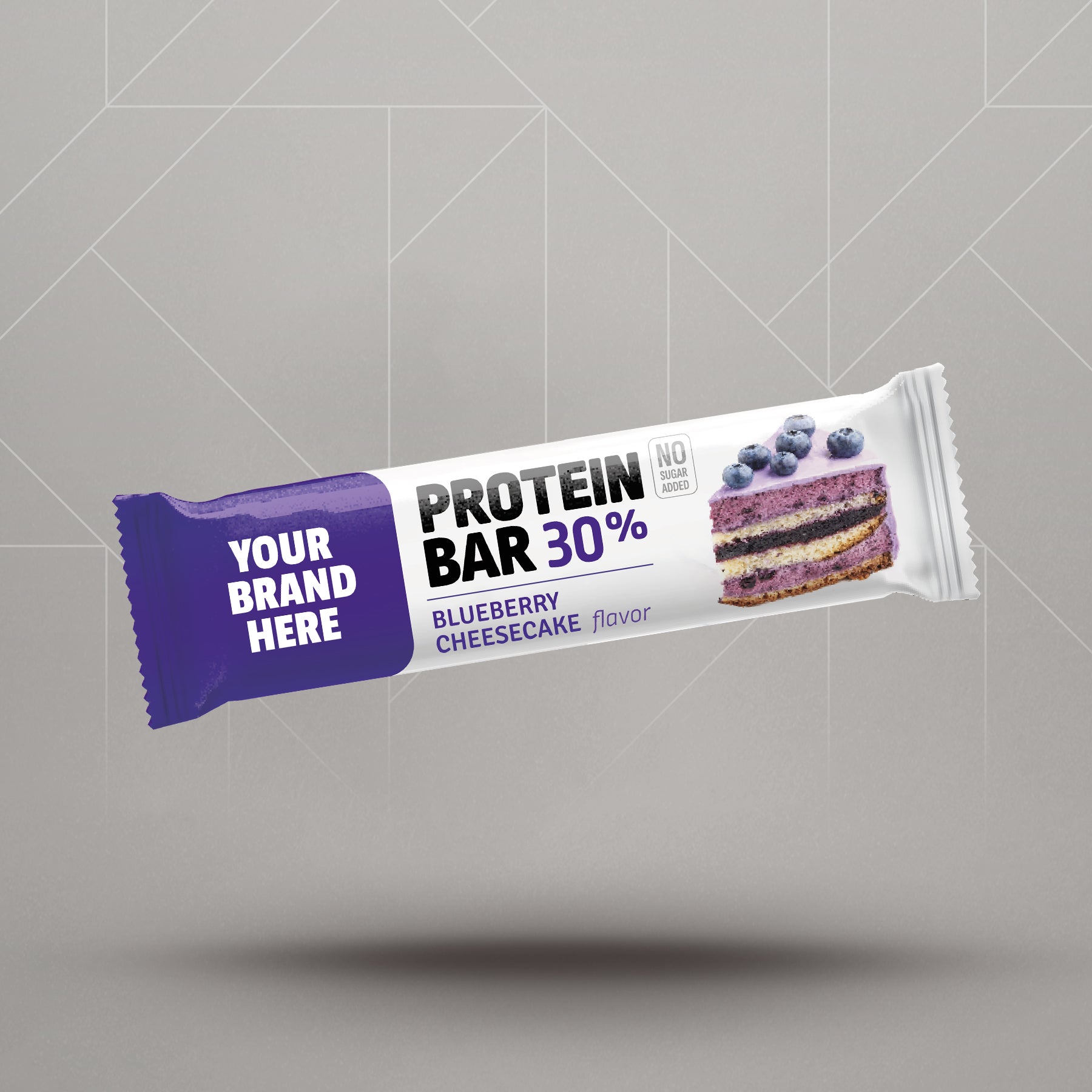 Protein Bar Blueberry Cheesecake