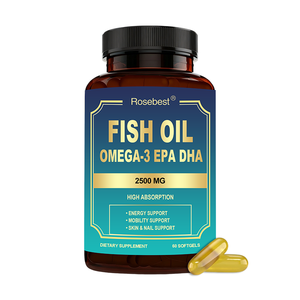 GMP Certified Private Label 2500mg EPA DHA Softgels