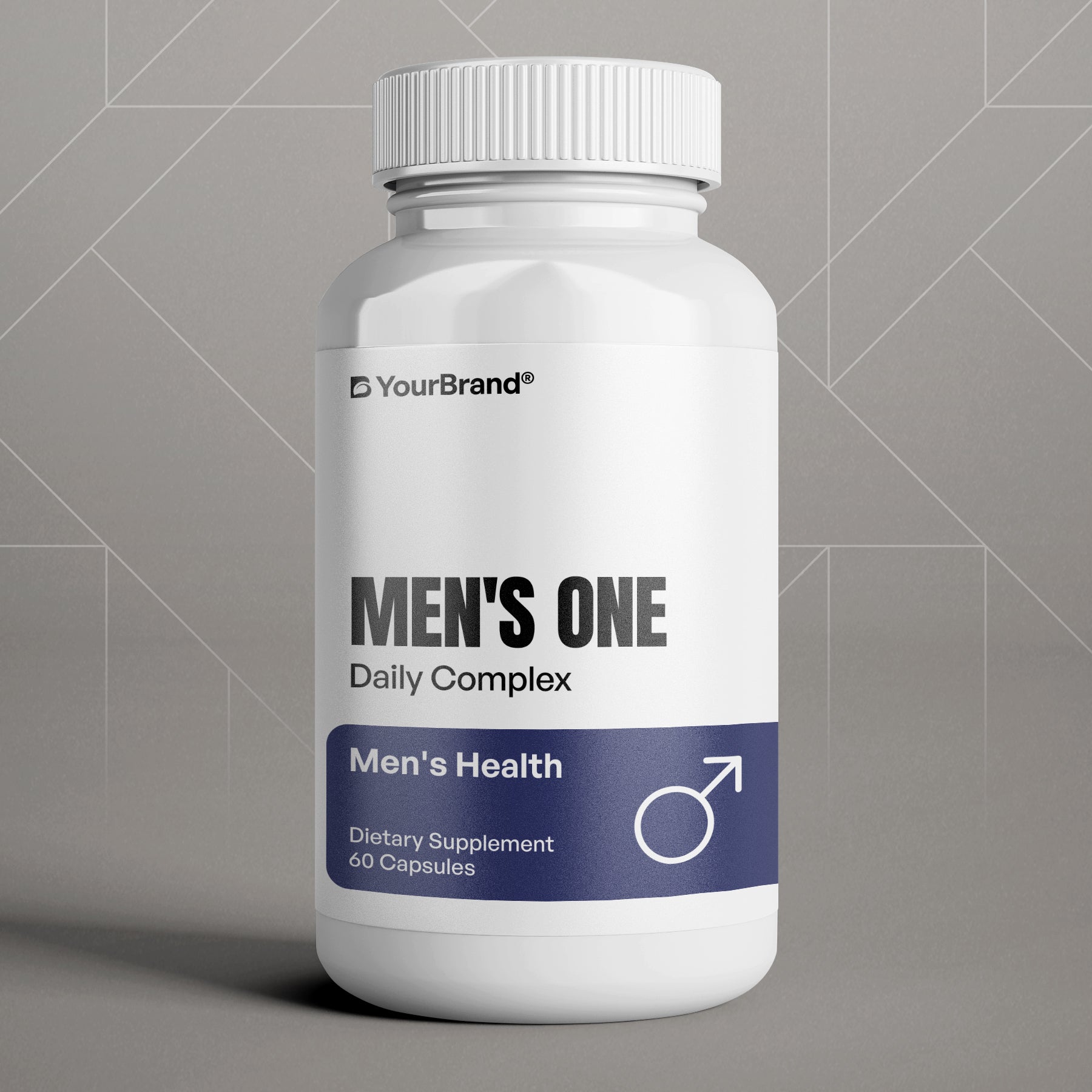 Men's One Daily Multivitamin Complex supplement bottle