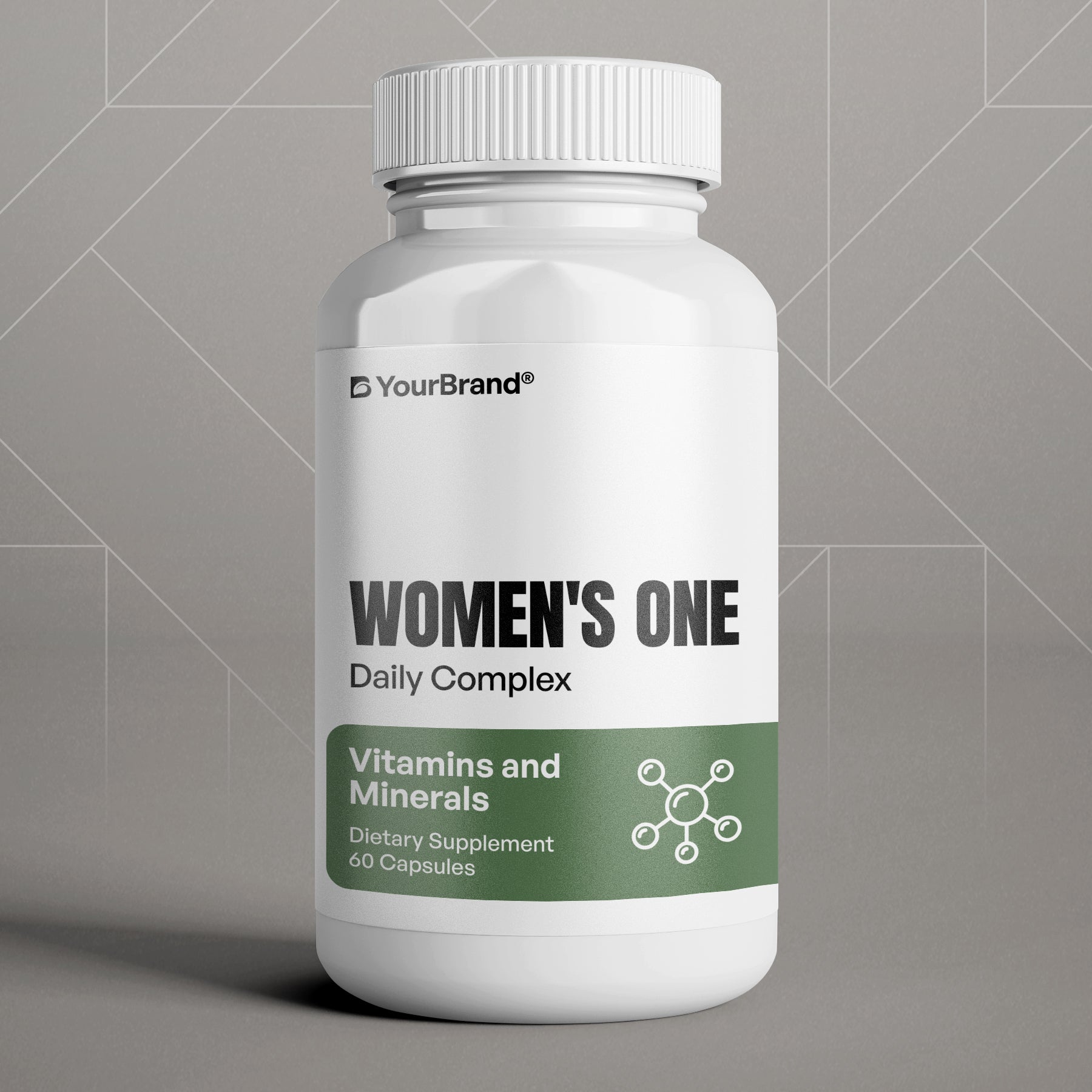Women's One Daily Multivitamin Complex supplement bottle